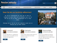 Tablet Screenshot of pension-jadranka.com